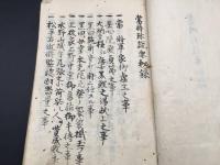 写本『當時珎説要秘録』全1冊 幕末～明治 肉筆