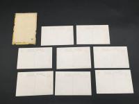 絵葉書「満州風俗 高級原色版」8枚入 戦前 袋有り 支那 中華民國 中国 ハガキ 未使用