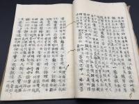 写本「維摩詰經玄疏籠録巻第二」1冊 江戸期/刊 叡嶽北渓沙門本純撰 29丁 肉筆 仏書 経本