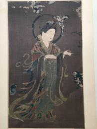 木版画「國寶吉祥天像」大判 奈良薬師寺 仏画