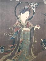 木版画「國寶吉祥天像」大判 奈良薬師寺 仏画