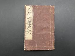 和本 「人相小鑑大全」 全1冊 貞享元年(1684) 絵入 人相学 観相学 相人術 手相 占い