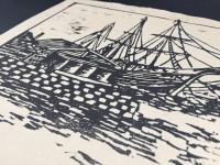 木版画 四代歌川広重「十五区版画」昭和7年 15枚揃 大判 現東京都 戦前