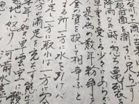古文書 水路紛争関係 激文 国分川 肉筆 用水路 水争い 田畑 歴史 資料