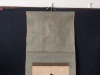 掛軸 寂潭俊龍 一行書 江戸後期の曹洞宗の僧 墨筆 禅僧 落款 古箱 (仏画 茶掛 豪徳寺