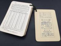 古書 受験本「反問式運転取扱早わかり」昭和13年 斎藤勇一郎/著 交友社 国鉄 運転士 電車 教本 函入 リングカード