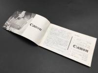 キャノン製品カタログ キャノネット/他 冊子 取説書 カタログ Canon カメラ 資料 レトロ