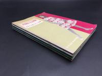 古書 日本通信美術学園 教材４部 スタイル画/カット集/イラストレーション/デザイン/ガイドブック