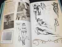 洋書 古書「How to Draw & Paint Pin-ups & Glamour Girls」デザイン アート スケッチ 絵画 英字 イギリス 128P