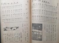 古書「小学唱歌練習帳 尋常科第一学年用」東京音楽研究会編 大正14年頃 31P キミガヨ/カラス/他