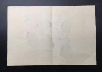木版画 古瓦図「鶴ヶ岡瓦/親王家瓦/頼朝公館瓦/足利館瓦/北條館瓦/畠山館瓦/頼朝館瓦/政子館瓦/大江広元瓦」大判 資料