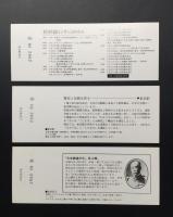 記念切符「新幹線開業15年記念入場券 ひかりました/こだましました15年」昭和54年 3枚入 東京駅発行 未使用
