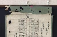 古文書 京都伏水第八區竹中町 古地図 区分図 見取図 明治5年 肉筆
