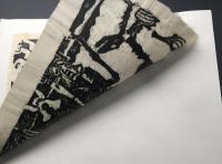 木版画 作品集 あじさい大学版画科 昭和61年 19枚揃 大川泰央/講師 限定25部
