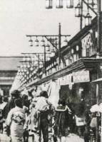 絵葉書「浅草仲見世」未使用 白黒写真 戦前 昭和7年 主婦之友附録
