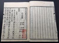 和本「古文尚書正文 山子点」上下2冊揃 安永5年 集思堂