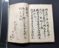 斎藤蔵書 写本「後家譜抜書」肉筆 37丁 和本 資料 藏印 良好