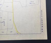 古地図 資料「石狩炭田夕張地区鉱区連絡図」昭和31年 北海道 鉱山