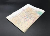 古地図「内蒙古自治区地図」1990年 中国地図出版社 両面 36×51 中国 モンゴル