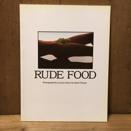 Rude Food David Thorpe　デヴィッド・ソープ写真集