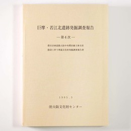 巨摩・若江北遺跡遺跡発掘調査報告　第4次　都市計画道路大阪中央環状線立体交差建設に伴う埋蔵文化財発掘調査報告書