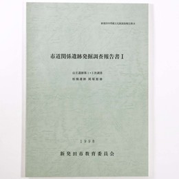 市道関係遺跡発掘調査報告書1