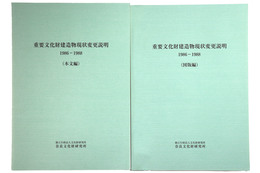 重要文化財建造物現状変更説明　1986-1988　本文編・図版編