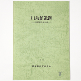 川島館遺跡　発掘調査報告書