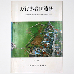 万行赤岩山遺跡　宅地開発に係る緊急発掘調査報告書