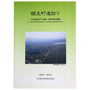 額見町遺跡5（H地区及びF地区一部区域の調査）