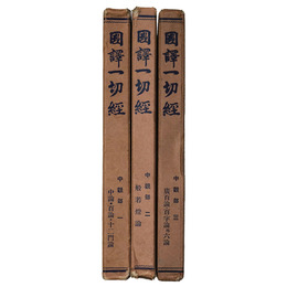 國譯一切經　印度撰述部　中観部　全3巻冊揃