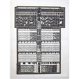 大相撲番付表　昭和42年11月　九州場所