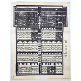 大相撲番付表　昭和62年1月　初場所