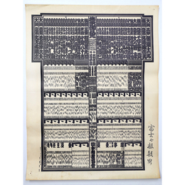 大相撲番付表　昭和62年7月　名古屋場所