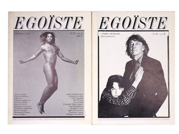 EGOISTE　No.12　全2冊揃