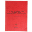 The early Polynesian settlement on Rennell Island British Solomon Islands Protectorate. Preliminary report 1974