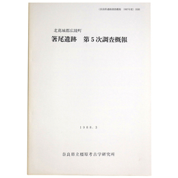 北葛城郡広陵町　箸尾遺跡　第5次調査概報
