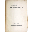 石見銀山御科　大森の町並調査報告書