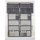 大相撲番付表　昭和61年9月　秋場所