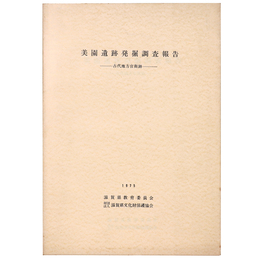 美園遺跡発掘調査報告　古代地方官衙跡