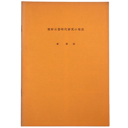 朝鮮石器時代研究の現況