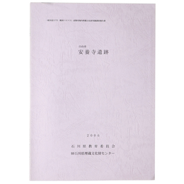 白山市　安養寺遺跡