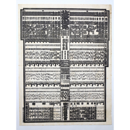 大相撲番付表　昭和35年1月　初場所