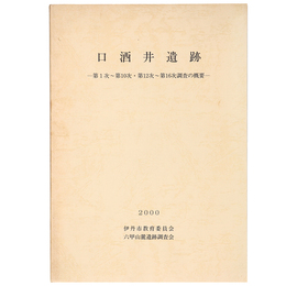 口酒井遺跡　第1次 第10次・第12次 第16次調査の概要