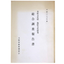 有形文化財・無形文化財　総合調査報告書　平成六・七年度