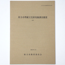 枚方市埋蔵文化財発掘調査概要　1991