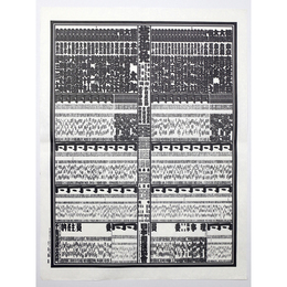 大相撲番付表　平成7年1月　初場所