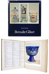 Bemalte Gl ser: Volkst mliche Bildwelt auf altem Glas Geschichte und Technik（絵付けガラス）