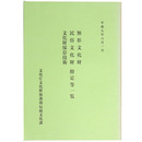 無形文化財・民俗文化財・文化財保存技術　指定等一覧　平成7年