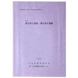 松任市　橋爪新A遺跡・橋爪新B遺跡